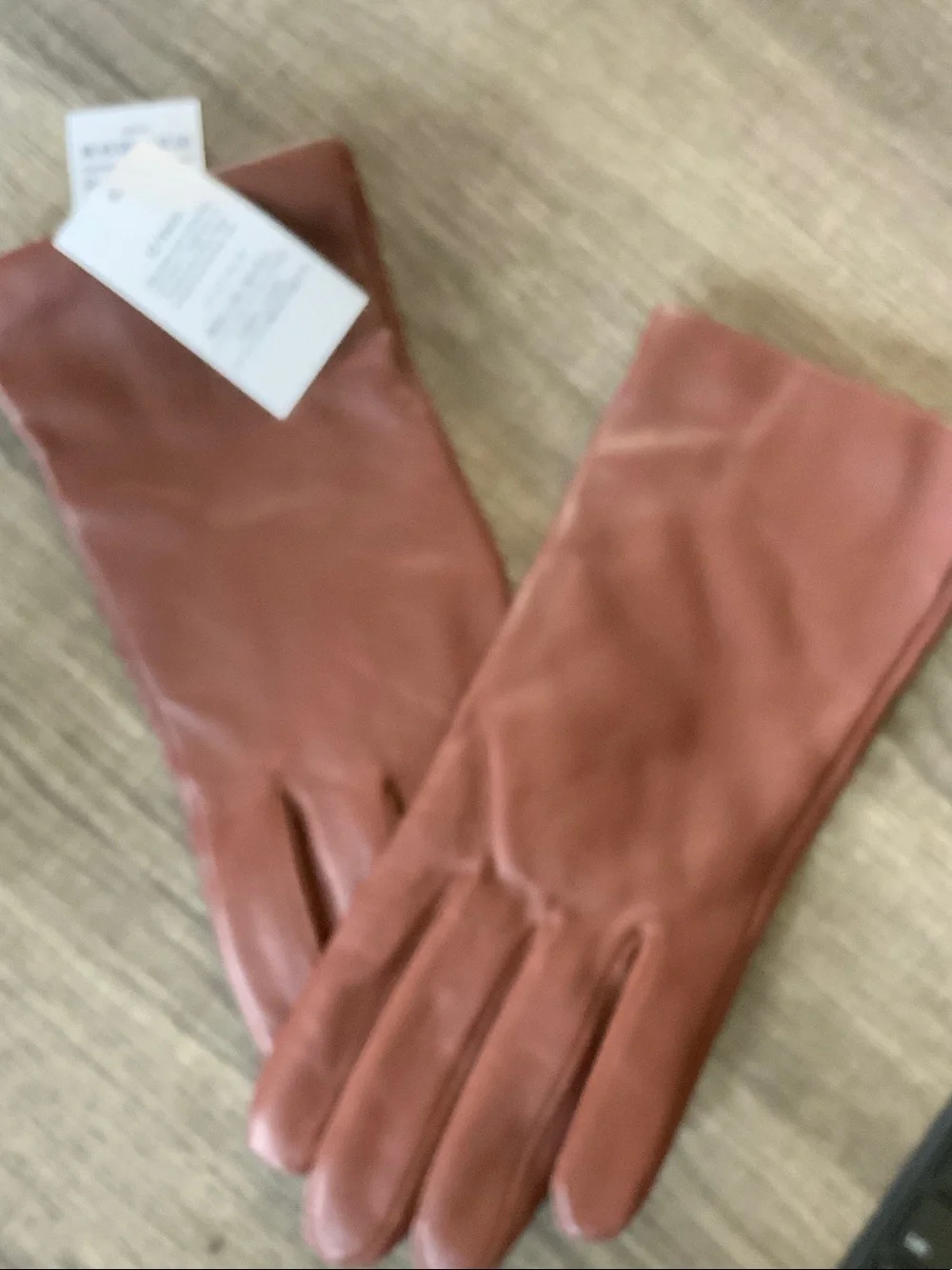 Lands End sized gloves